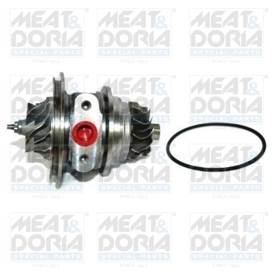 Core assembly, turbocharger